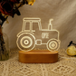 Personalized Tractor Night Light, Nursery Decor, Kids Gift, Children's Night Light, Digger Light, Tractor Light, Birthday Gifts for Boy