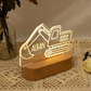 Personalized Tractor Night Light, Nursery Decor, Kids Gift, Children's Night Light, Digger Light, Tractor Light, Birthday Gifts for Boy