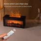 Air Humidifier Essential Oils Humidifiers Home Aroma Humidifier Flame Automatic Fragrance Diffuser With LED Light Remote Control
